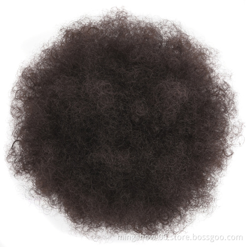 wholesale high puff synthetic afro chignon hair piece hair bun hair wigs